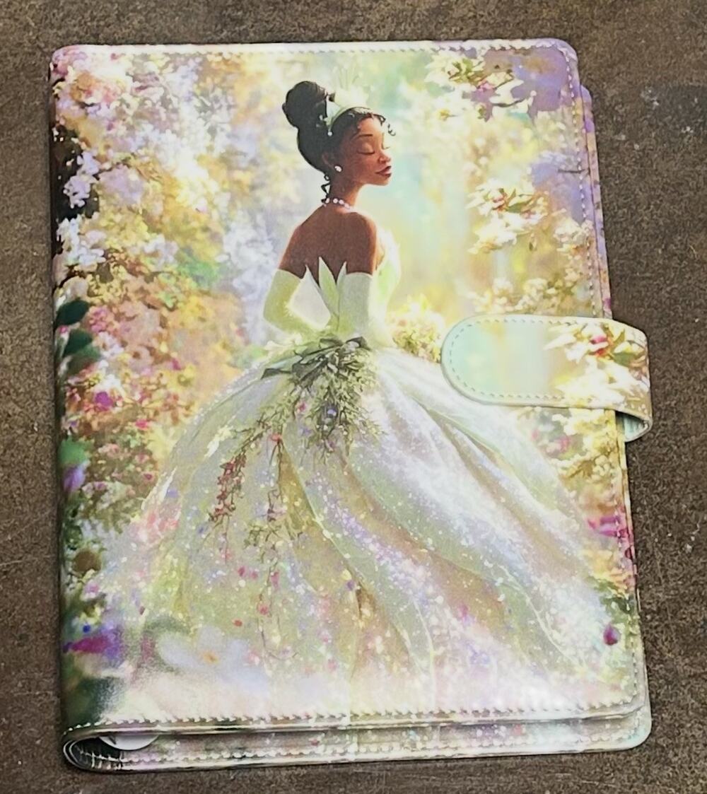 Tiana Princess & the Frog size A5 Binder w/ stationery paper
